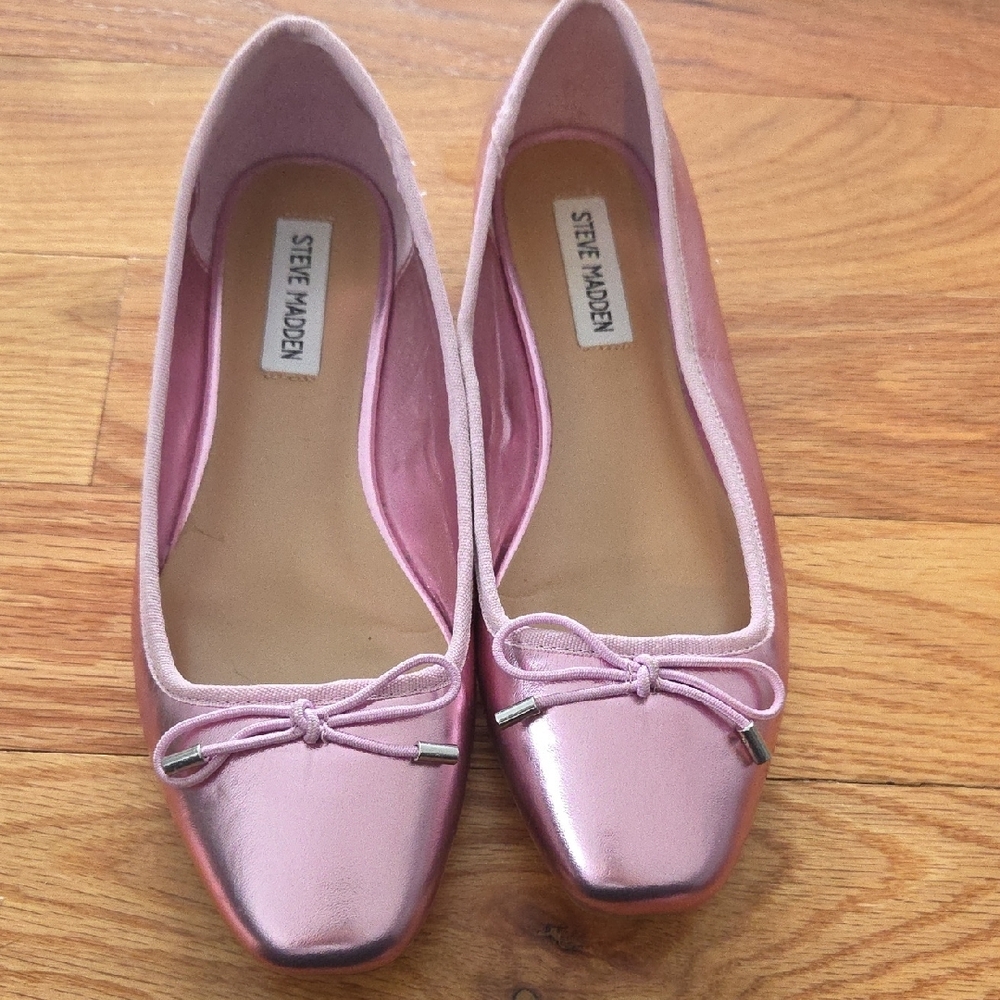 Steve Madden Seemly Flats, Sz 8
